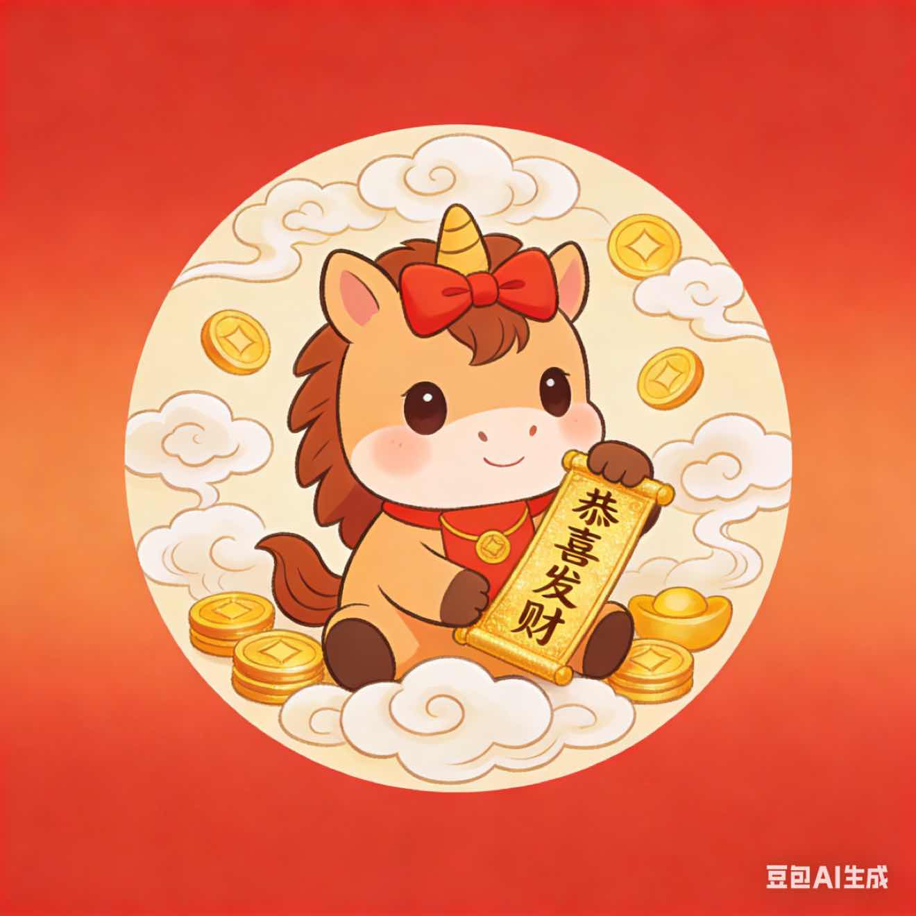 Congratulations and prosperity 868