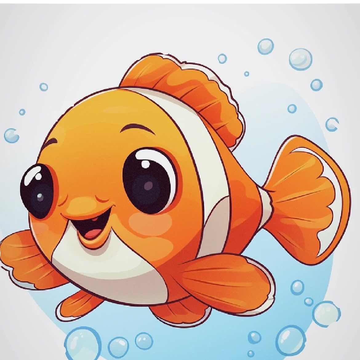 HappyFishLeavesAHand