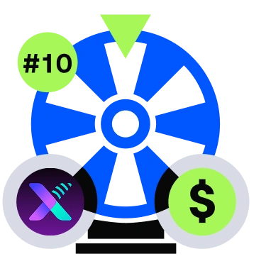 Vòng-quay-may-mắn-#10,-mở-khóa-XPIN-và-$200